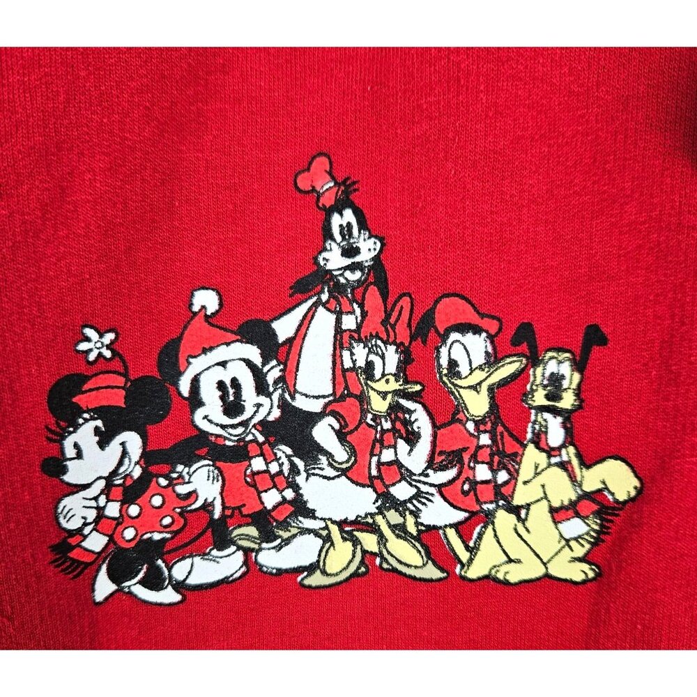Disney Mickey Mouse Christmas Joggers Size Unisex Youth X-Large Festive Warm